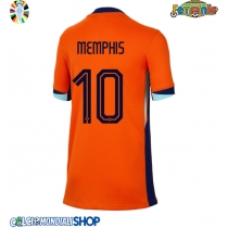 Maglie da calcio Olanda Memphis Depay #10 Prima Maglia Femminile Europei 2024 Manica Corta